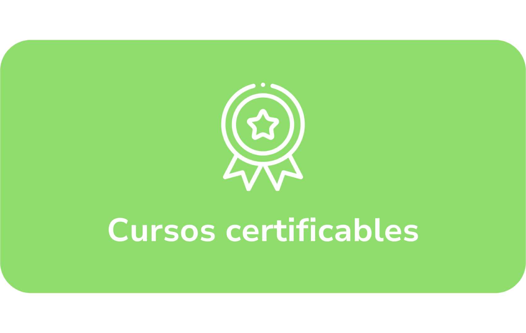 Cursos certificables
